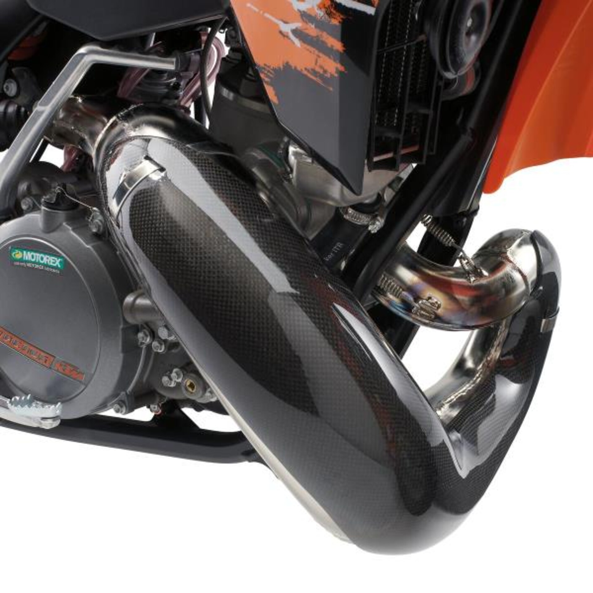 Protezione del tubo di scarico KTM