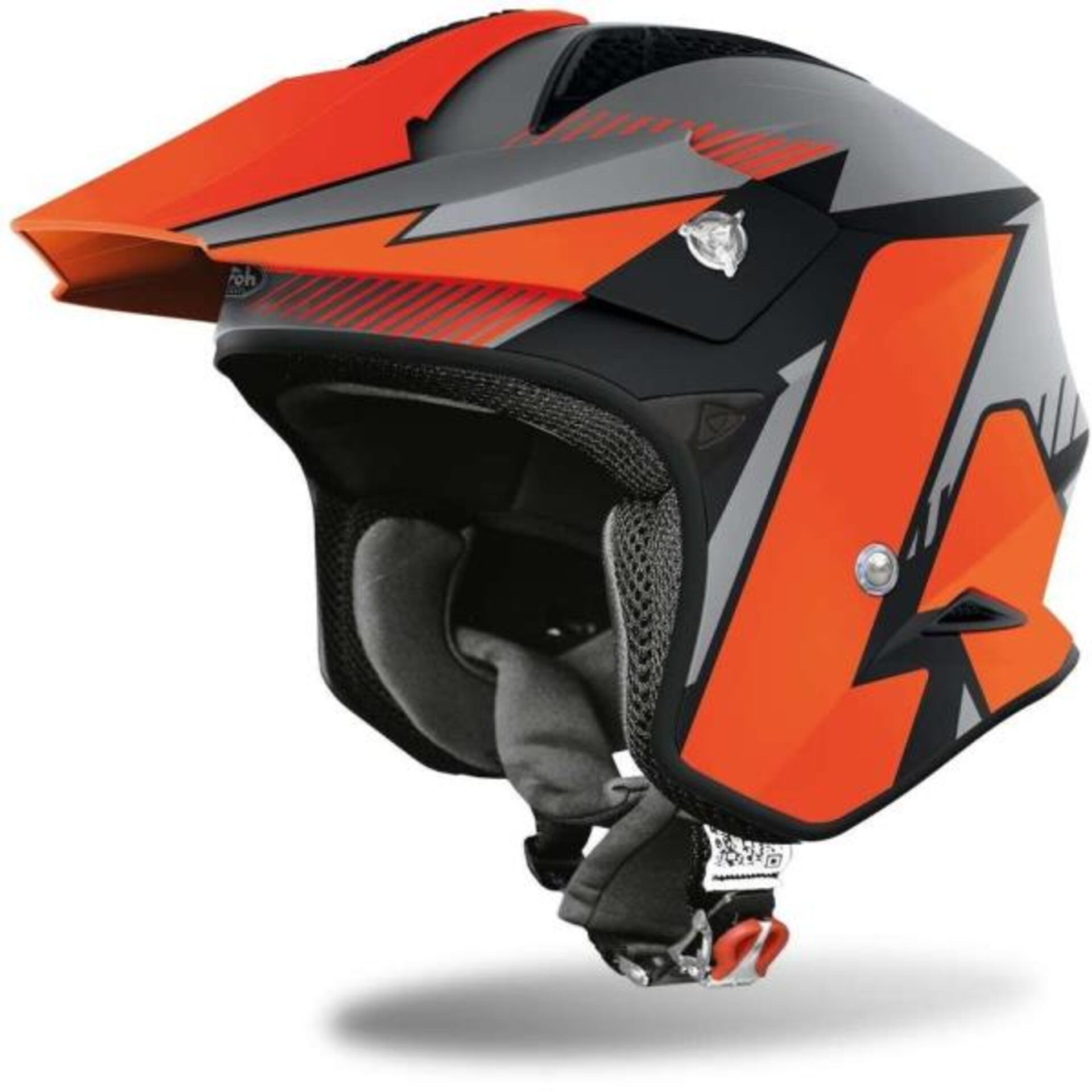 TRR  PURE ORANGE MATT AIROH AIROH