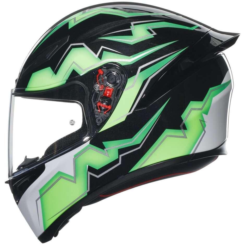 K1 AGV E2205 MULTI KRIPTON BLACK/GREEN AGV