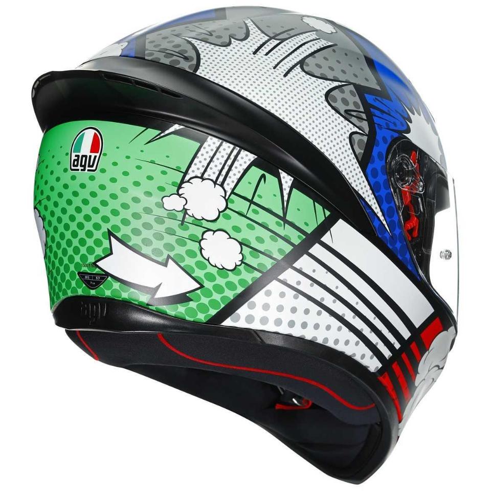 K1 AGV E2205 MULTI BANG MATT ITALY/BLUE AGV