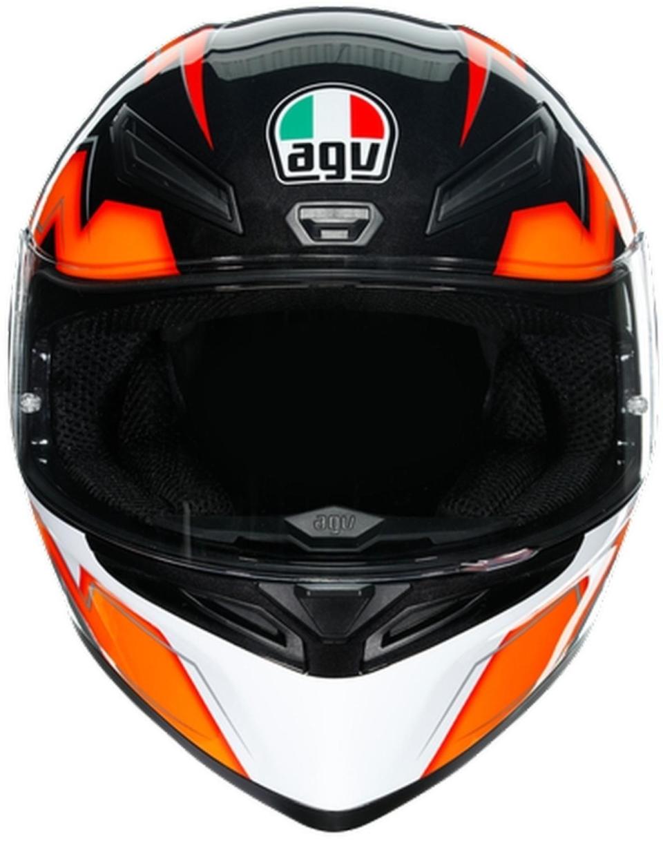 K1 AGV E2205 kripton black/orange S AGV