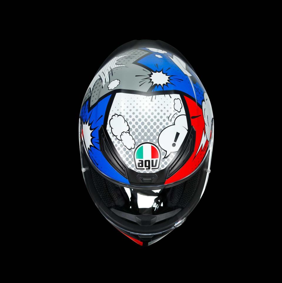 K1 AGV BANG MATT ITALY/BLUE AGV