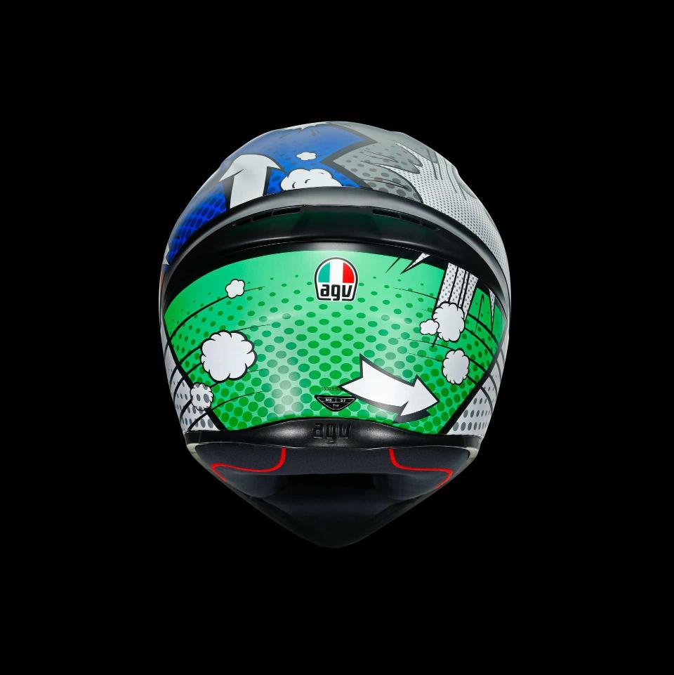 K1 AGV BANG MATT ITALY/BLUE AGV