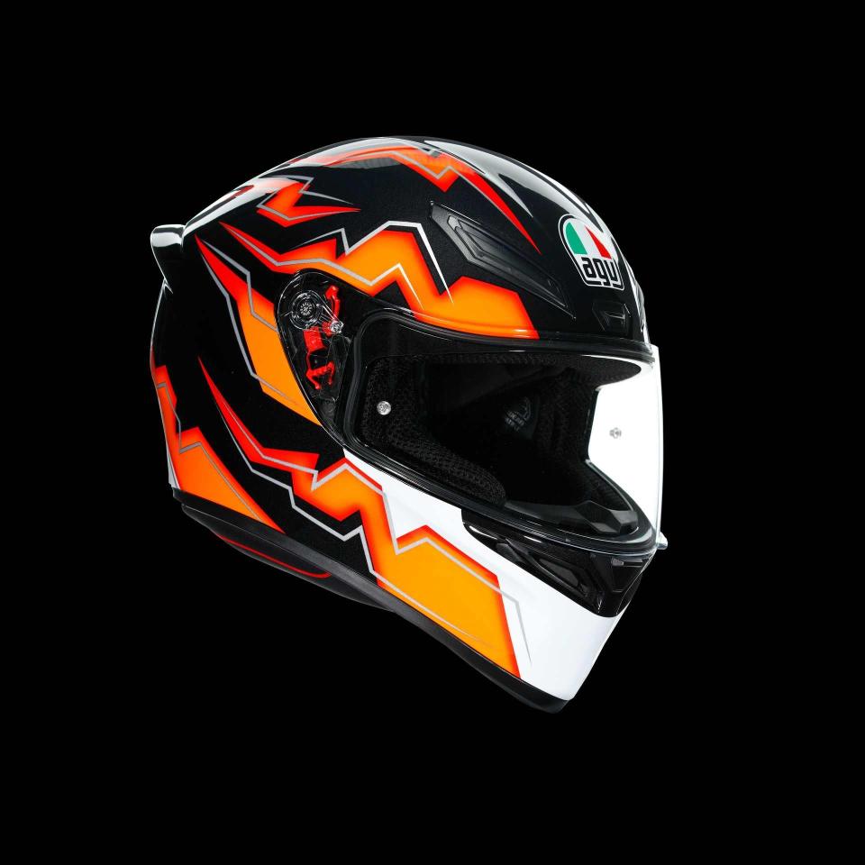 K1 AGV KRIPTON BLACK/ORANGE AGV