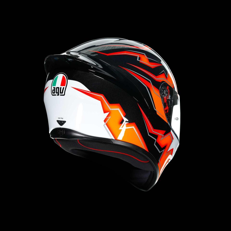 K1 AGV KRIPTON BLACK/ORANGE AGV