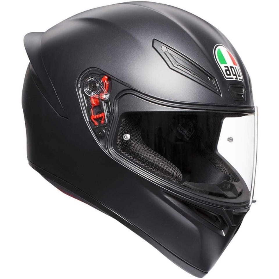 K1 AGV E2205 TOP SOLID MATT BLACK L AGV