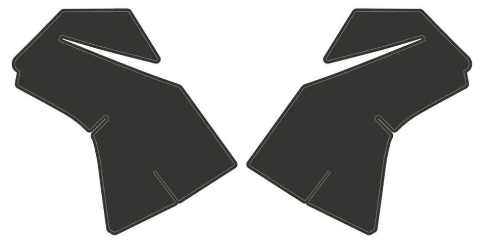 Kit di adesivi di protezione del serbatoio KTM