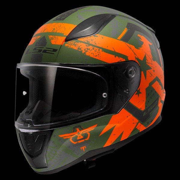 LS2 FF353 RAPID II RAPID II THUNDER BIRDS M.ORANGE L LS2