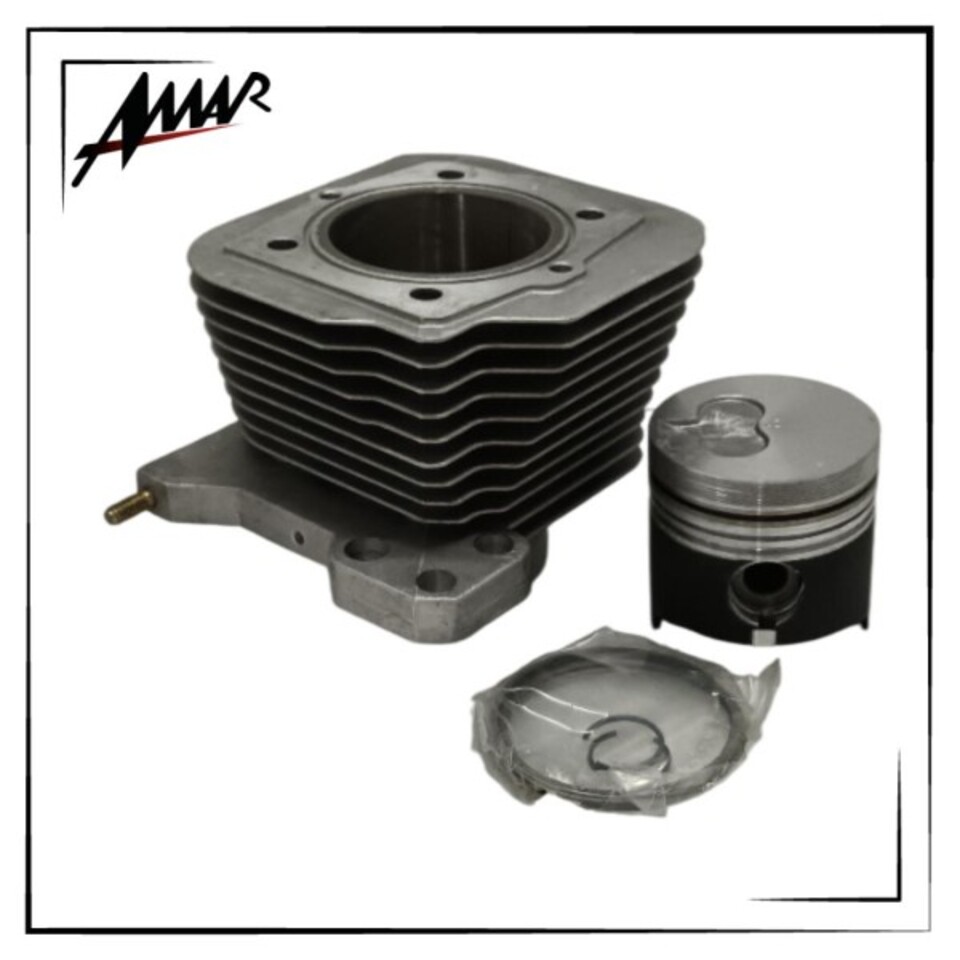 GRUPPO TERMICO ORIGINALE CILINDRO E PISTONE PIAGGIO APE 703 DIESEL PIAGGIO