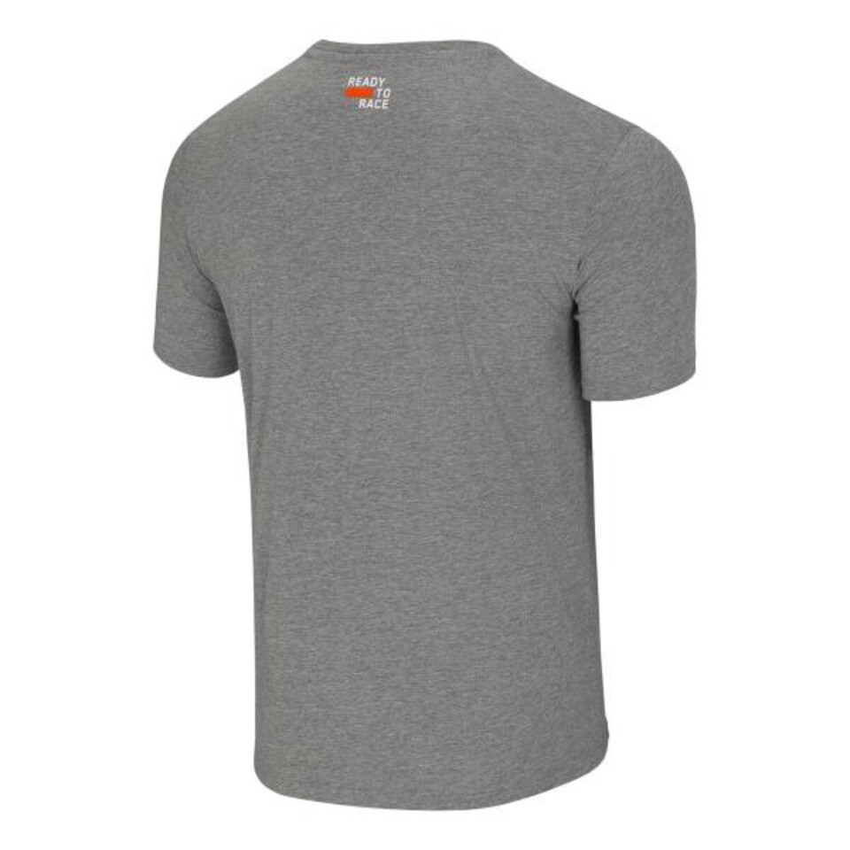 T-shirt grigio scuro melange Pure KTM