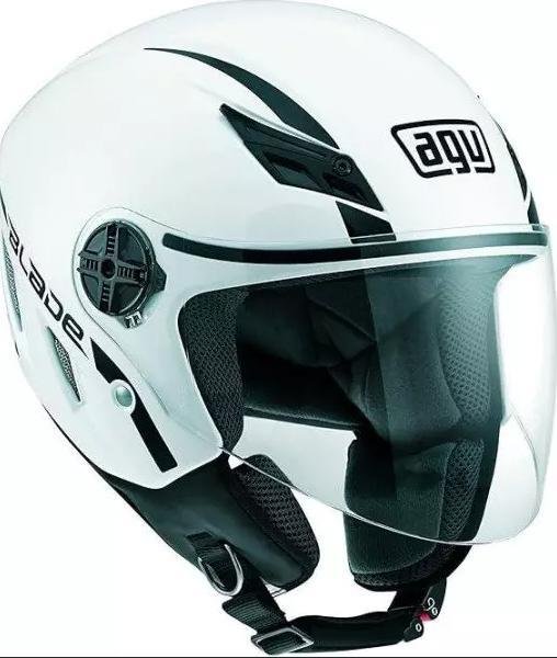 CASCO AGV BLADE SOLID GLOSS WHITE AGV AGV