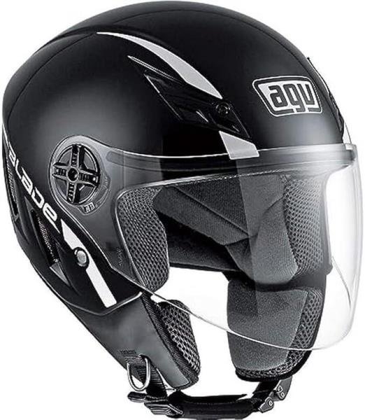 CASCO AGV BLADE SOLID GLOSS BLACK AGV