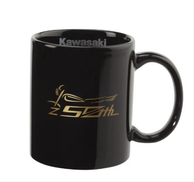 Z-50th Black Mug KAWASAKI