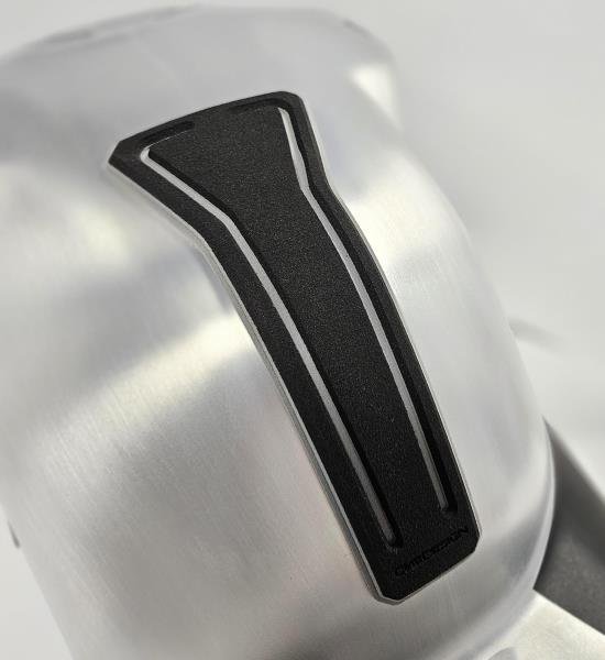 PROTEGGI SERBAOIO IN HDF NERO E GRIGIO PRINT