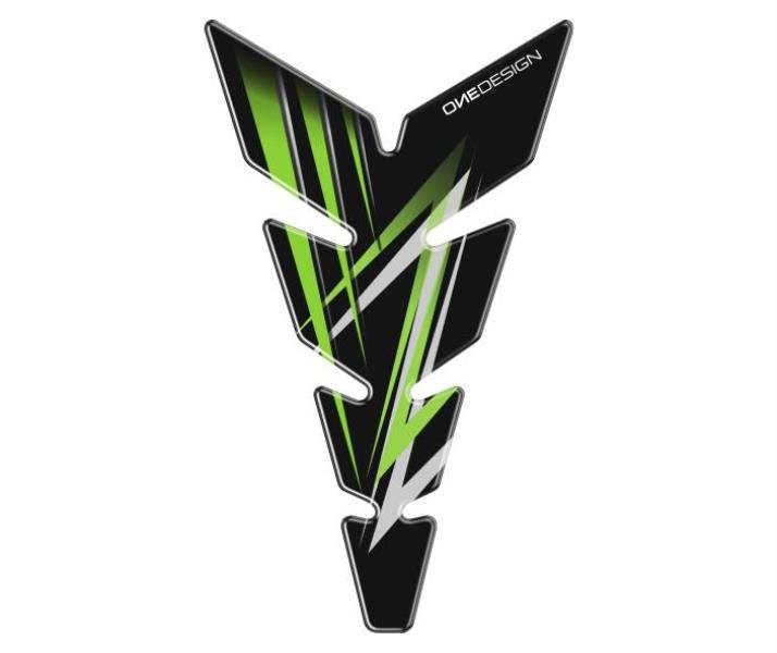 COPRISERBATOIO SAGOMA MOON SLIM VERDE FLUO PRINT