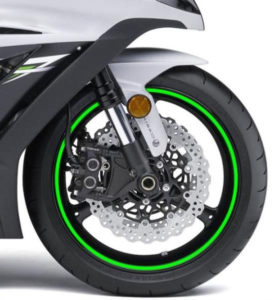 STRISCIA PER CERCHI VERDE FLUO PRINT