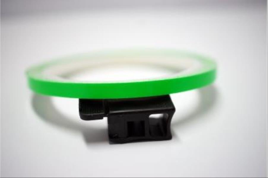 STRISCIA PER CERCHI VERDE FLUO PRINT