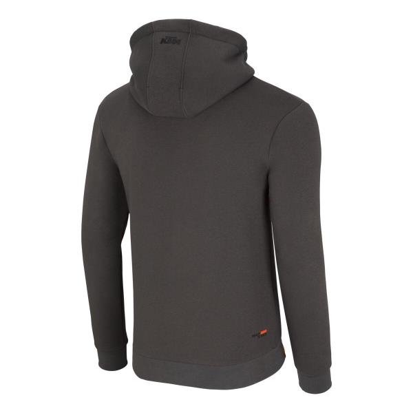 Felpa con cappuccio grigio scuro Essential KTM
