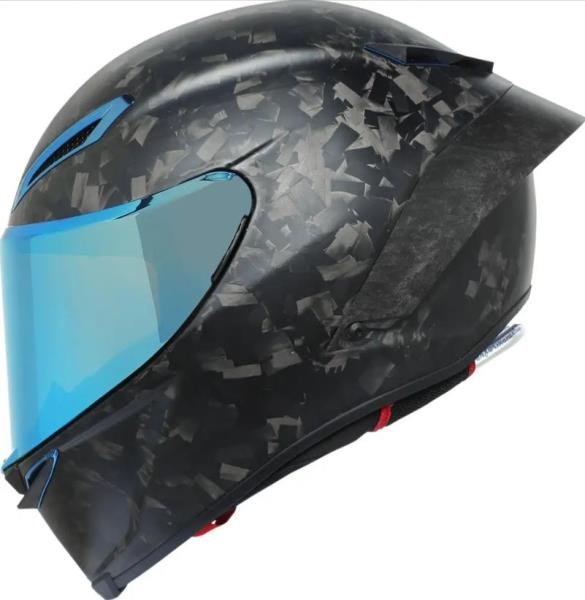 AGV PISTA GP RR FUTURO IN CARBONIO FORGIATO ELETTRO IRIDIUM AGV