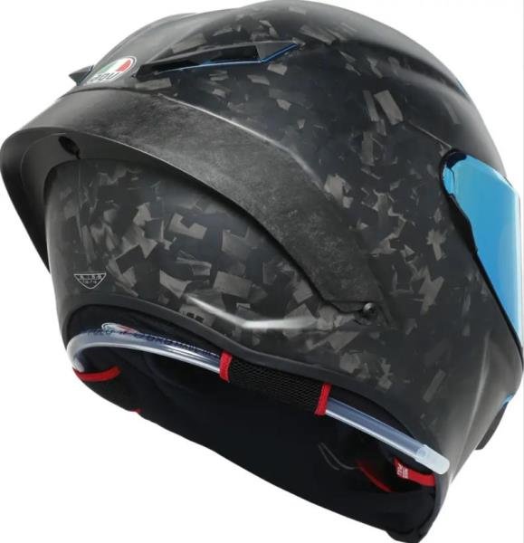AGV PISTA GP RR FUTURO IN CARBONIO FORGIATO ELETTRO IRIDIUM AGV