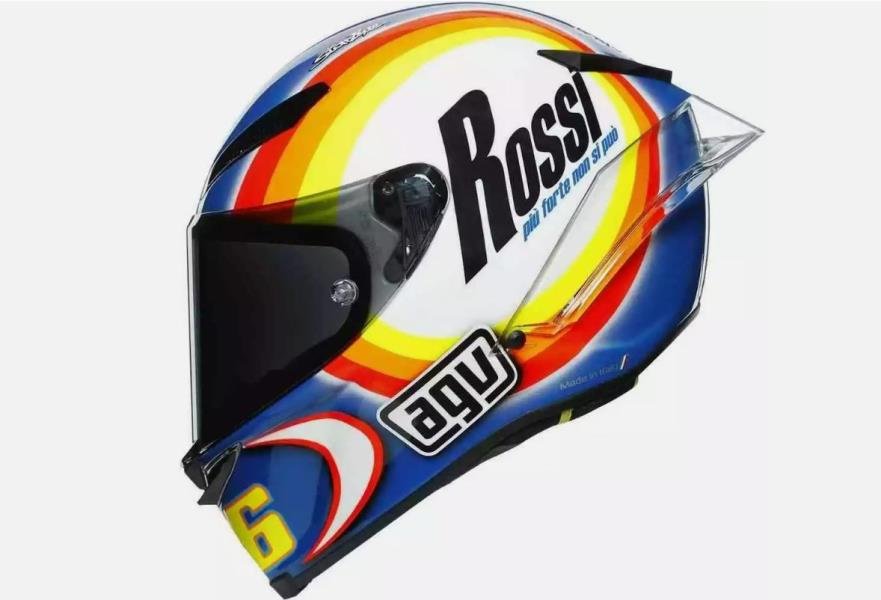 AGV PISTA GP RR FUTURO IN CARBONIO FORGIATO ELETTRO IRIDIUM AGV