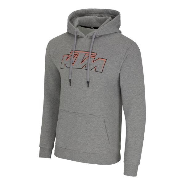 ESSENTIAL HOODIE LIGHT MELANGE KTM