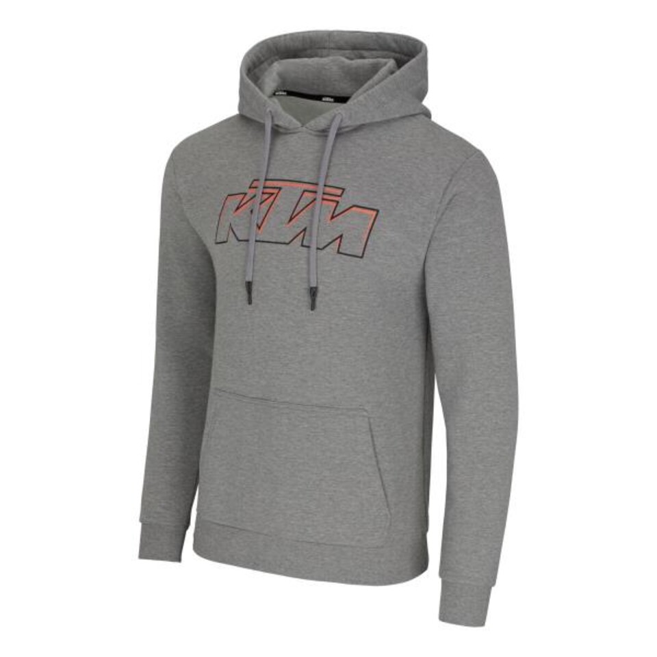 ESSENTIAL HOODIE LIGHT MELANGE KTM