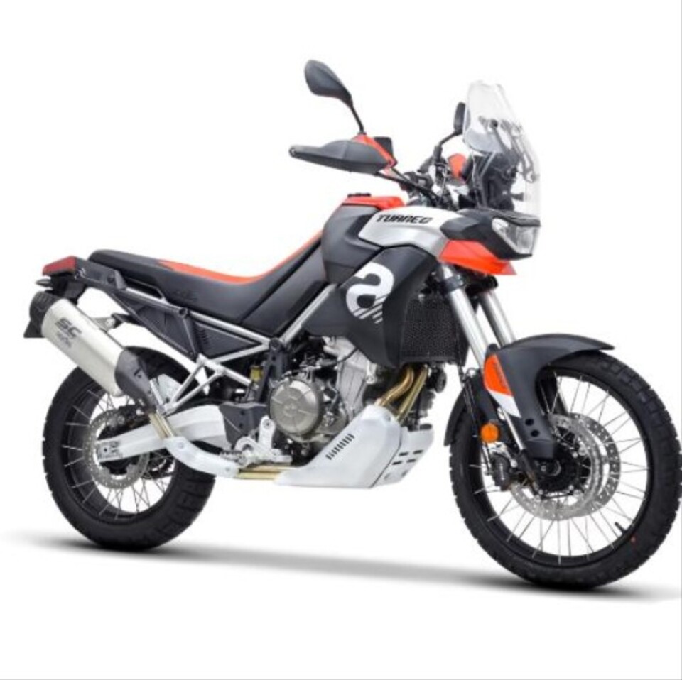 SLIP ON OMOLOGATO APRILIA TUAREG 660 PIAGGIO
