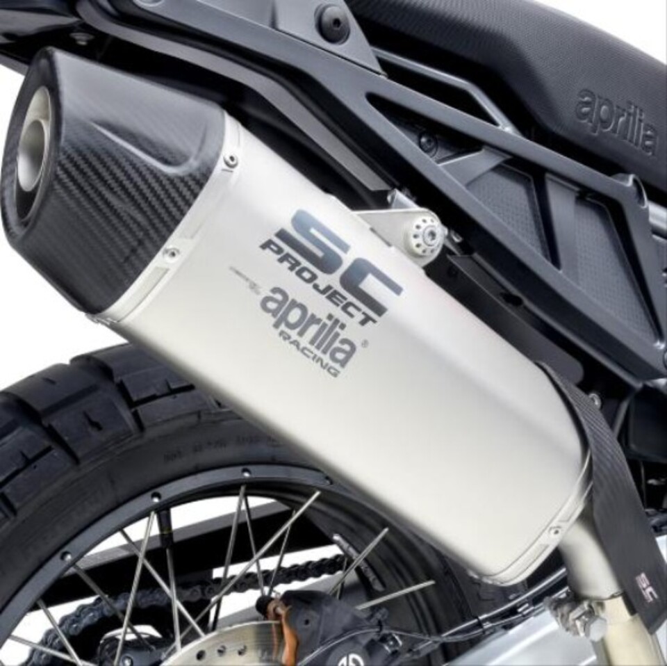 SLIP ON OMOLOGATO APRILIA TUAREG 660 PIAGGIO