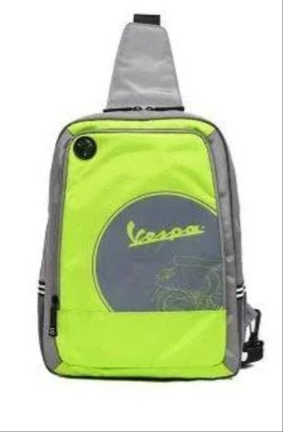 HOBBY BACKPACK GREY BRIGHT GREEN PIAGGIO