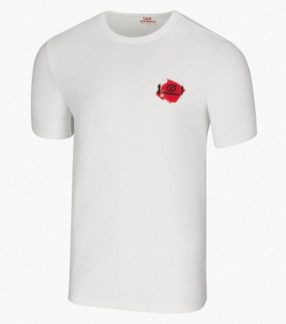 T-shirt bianco Full Gas GASGAS