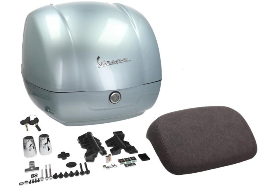 Baule Vespa GTS Grigio azzurr. lucid G0 PIAGGIO