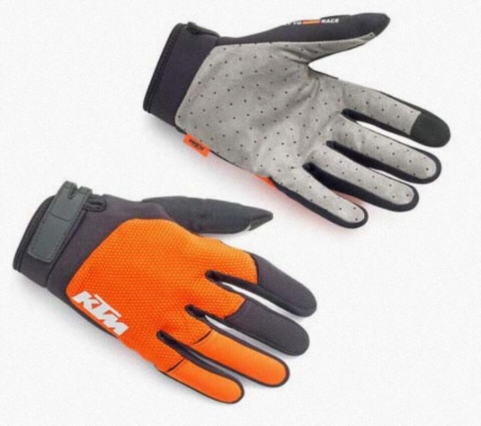 Guanti arancione Pounce KTM