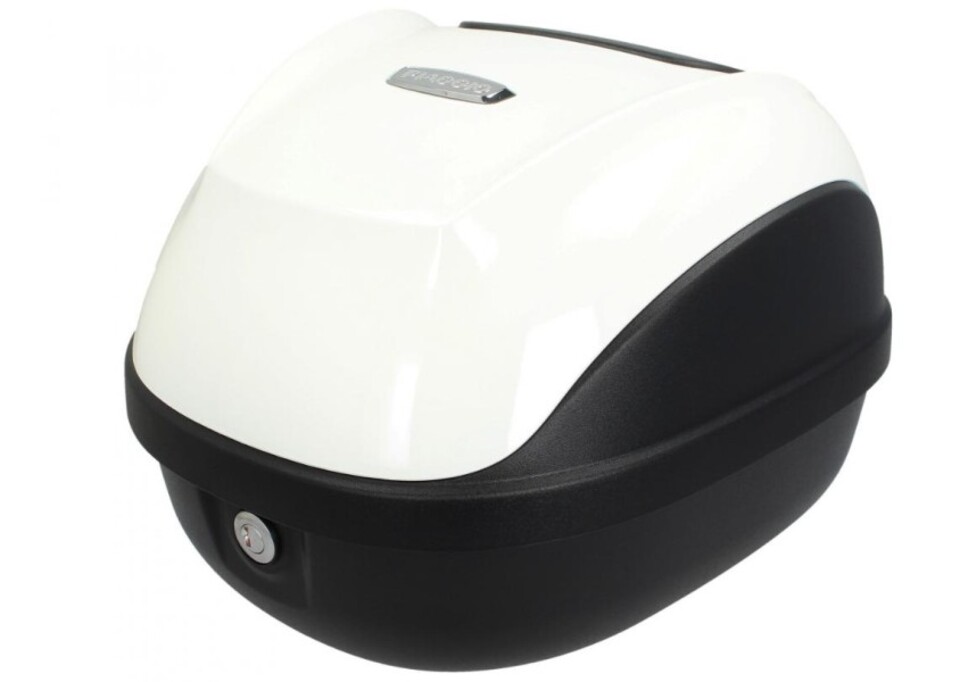 Bauletto 32L per Medley / Liberty con coperchio verniciato - bianco 544 PIAGGIO