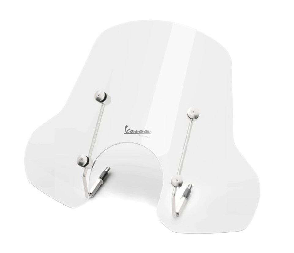 Parabrezza 'Medium' trasparente per Vespa GTS / Super HPE dal 2023-   originale PIAGGIO