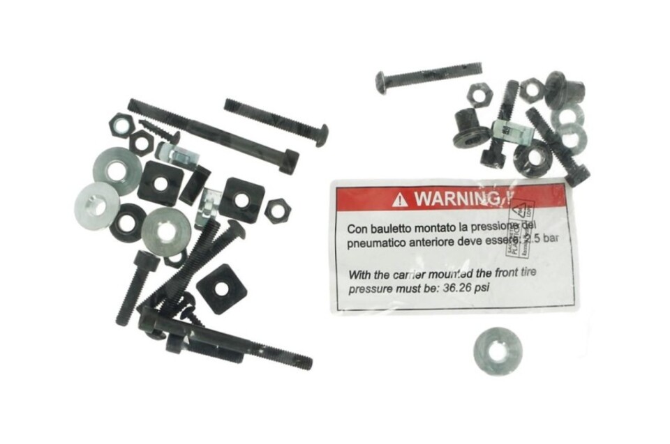 KIT BAULETTO NERO METEORA (93B)  * PIAGGIO