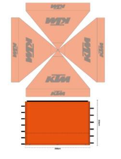 TENT SIDE WALL KTM 3X3M KTM