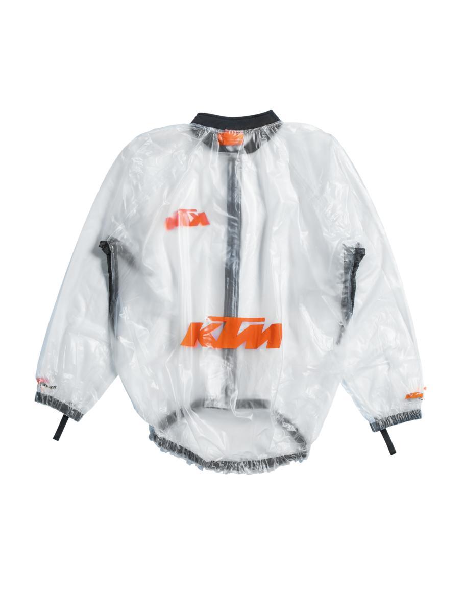 RAIN JACKET TRANSPARENT 14 S KTM