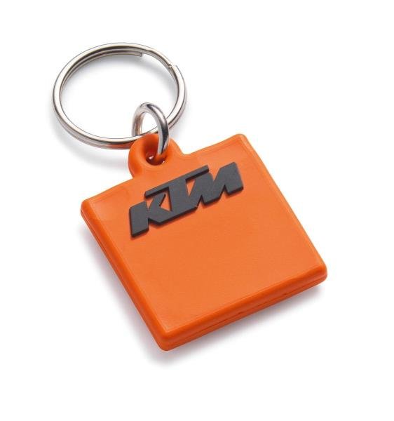 LOGO RUBBER KEYHOLDER