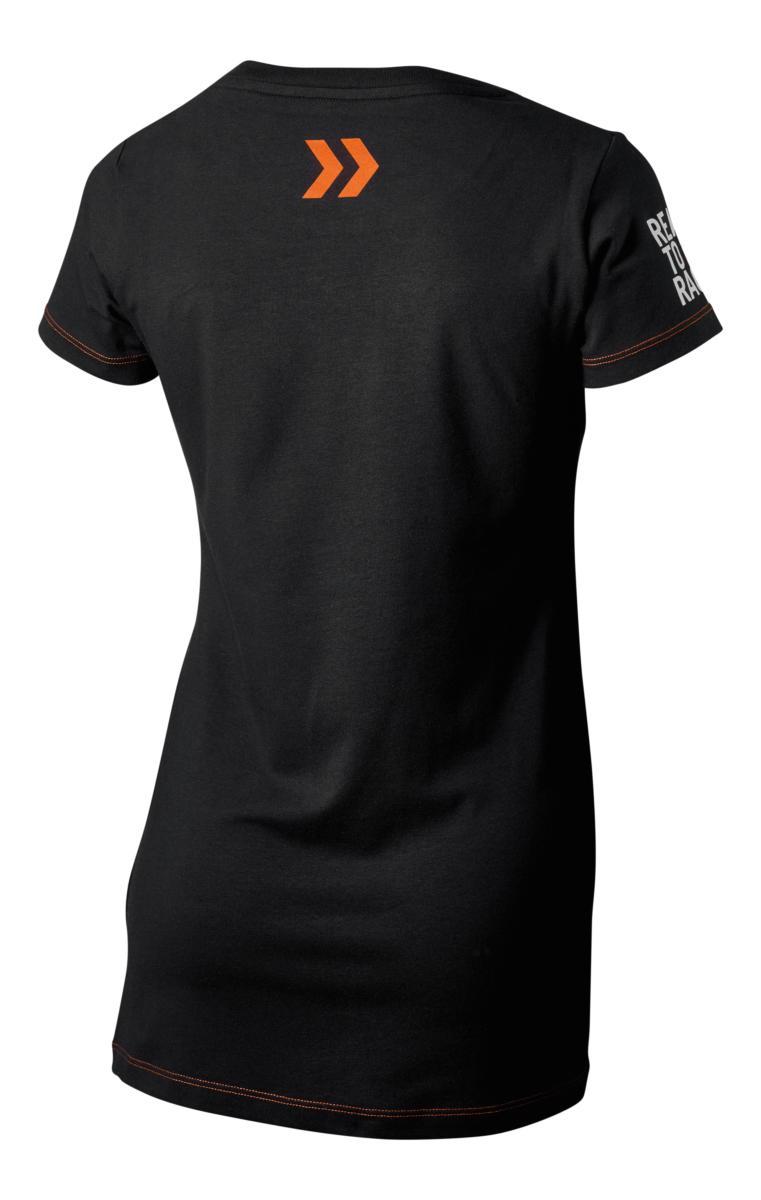 GIRLS CLASSIC TEE BLACK KTM