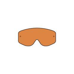 RACING GOGGLES SINGLE LENS ORANGE KTM