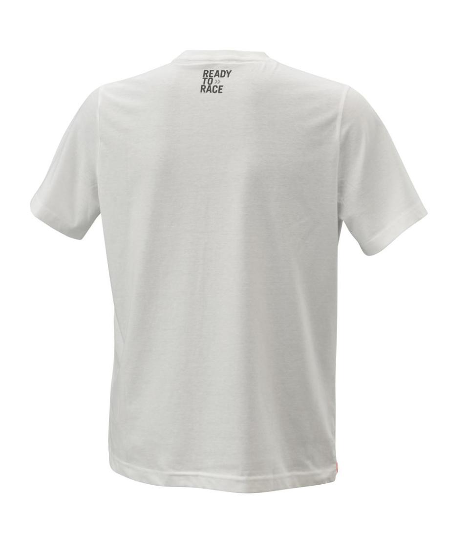 PURE RACING TEE WHITE S KTM