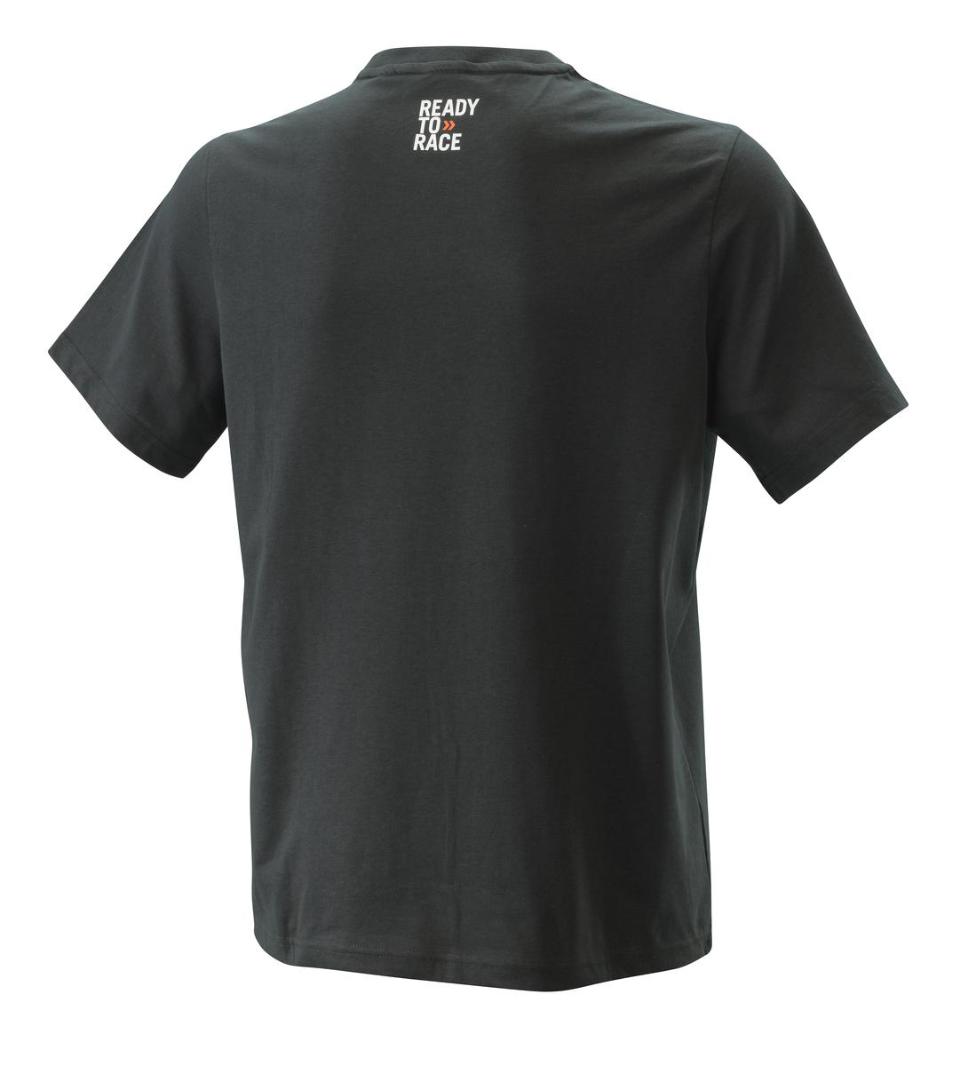 PURE RACING TEE BLACK S KTM