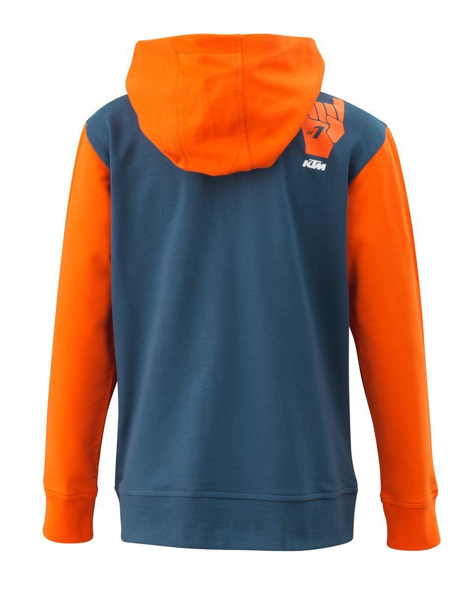 KIDS HERO ZIP HOODIE 116/5-6Y KTM