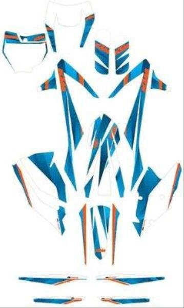 Kit delle grafiche Style KTM