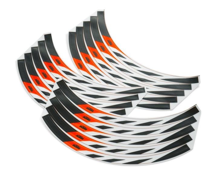 Set di adesivi per anello del cerchio KTM
