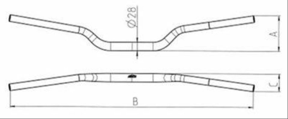 Manubrio Renthal Twinwall KTM