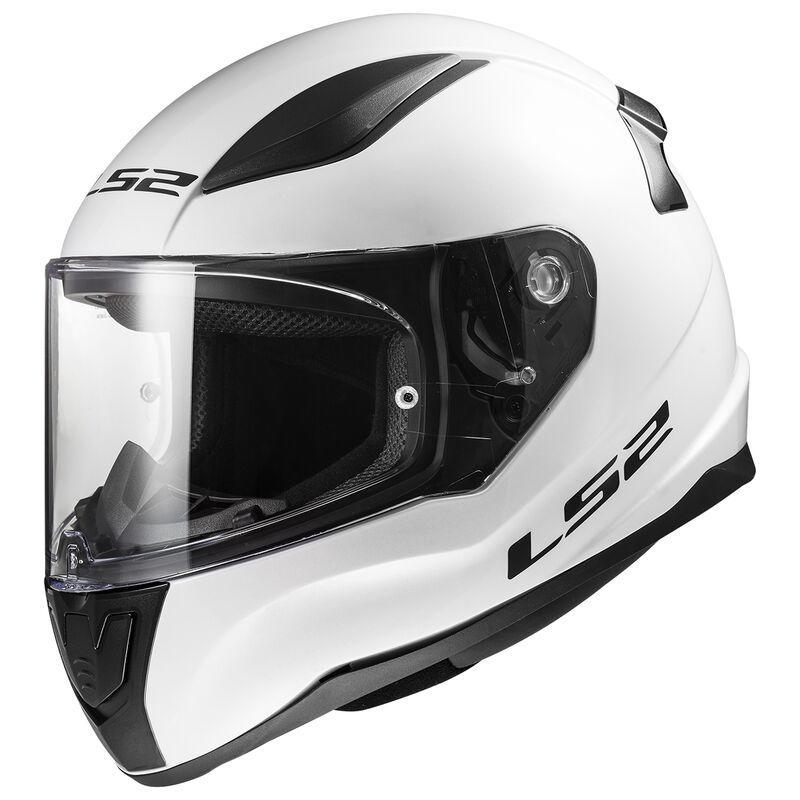 LS2 FF353 RAPID II SOLID WHITE-06 M-HPTT LS2