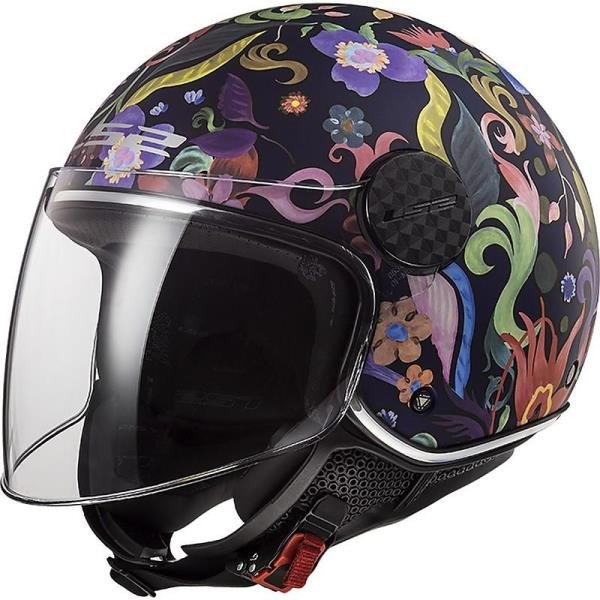 LS2 OF558 SPHERE LUX BLOOM BLUE PINK LS2