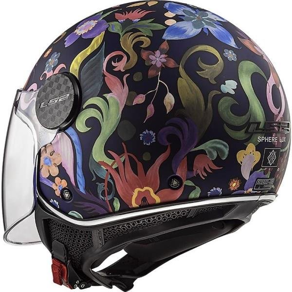 LS2 OF558 SPHERE LUX BLOOM BLUE PINK LS2